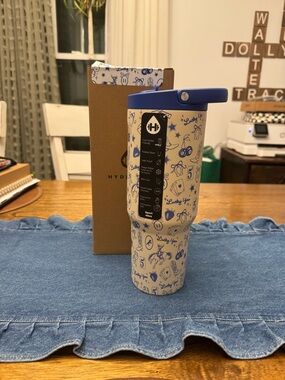 HydroJug Blue Western Charm 40oz Sport